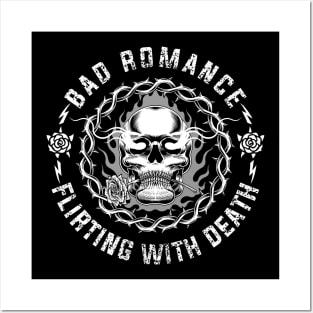 Bad Romance Skull Head Posters and Art